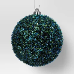 9ct Christmas Tinsel Ball Ornament Set Blue Green - Wondershop™ 5 9ct Christmas Tinsel Ball Ornament Set Blue Green - Wondershop™ -Wondershop Sales GUEST d74dec58 4b43 475b 8522 19882b6643a2