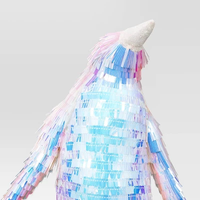 Christmas Iridescent Penguin Small - Wondershop™ 2 Christmas Iridescent Penguin Small - Wondershop™ - Image 2