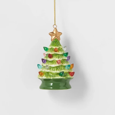 Lit Ceramic Retro Christmas Tree Ornament - Wondershop™ 3 Lit Ceramic Retro Christmas Tree Ornament - Wondershop™ - Image 3