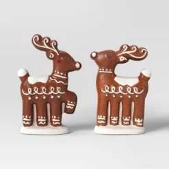 2pk Christmas Ceramic Gingerbread Decor - Wondershop™ -Wondershop Sales GUEST e1639aff e172 47b1 a556 85dc2799d61a