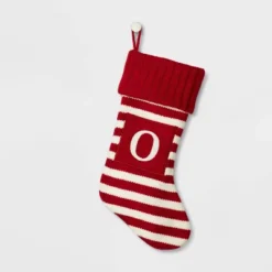Knit Striped Monogram Christmas Stocking - Wondershop™ -Wondershop Sales GUEST e361d139 19fb 4371 8b72 7af7339d1bc7