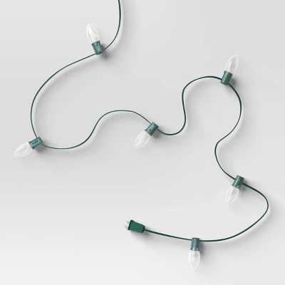 Incandescent Christmas Filament String Lights Clear With Green Wire - Wondershop™ 3 Incandescent Christmas Filament String Lights Clear With Green Wire - Wondershop™ - Image 3