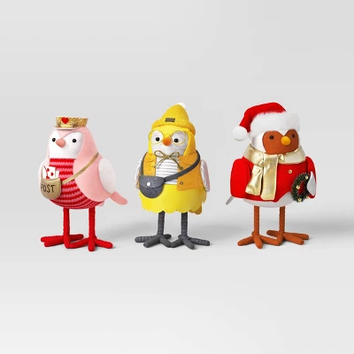 10pc Featherly Friends 2025 Anniversary Collection Christmas Bird Figurine Set - Wondershop™ 2 10pc Featherly Friends 2025 Anniversary Collection Christmas Bird Figurine Set - Wondershop™ - Image 2