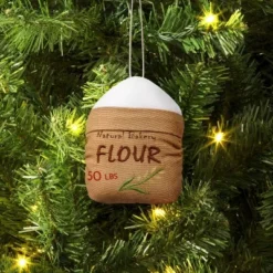 Christmas Fabric Flour Ornament - Wondershop™