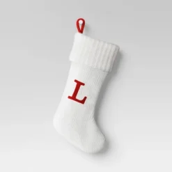 Knit Monogram Christmas Stocking White - Wondershop™ -Wondershop Sales GUEST e84f17d3 cf25 4896 a4e8 9097058925be