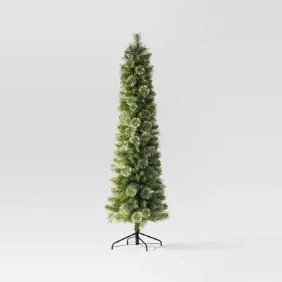 Pre-lit Slim Virginia Pine Artificial Christmas Tree Dual Color LED Lights - Wondershop™ 2 Pre-lit Slim Virginia Pine Artificial Christmas Tree Dual Color LED Lights - Wondershop™ - Image 2