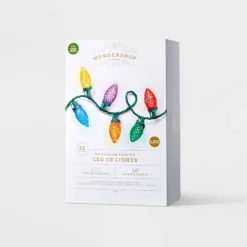 25ct LED C9 Faceted Christmas String Lights With Green Wire - Wondershop™ 9 25ct LED C9 Faceted Christmas String Lights With Green Wire - Wondershop™ -Wondershop Sales GUEST ec90a092 b08a 4c86 b818 00f59351f57a