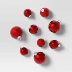 42pc Round Glass Christmas Tree Ornament Set - Wondershop™ -Wondershop Sales GUEST ecd12593 25c3 4a64 a4e2 18b213f8357f