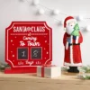 Christmas Santa Claus Is Coming To Town Countdown Sign - Wondershop™