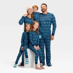 Women's Hanukkah Ribbed Long Sleeve Shirt And Pants Holiday Matching Family Pajama Set - Wondershop™ Blue 7 Women's Hanukkah Ribbed Long Sleeve Shirt And Pants Holiday Matching Family Pajama Set - Wondershop™ Blue -Wondershop Sales GUEST f7e67a46 fc58 4c62 9919 e82cb070c11c