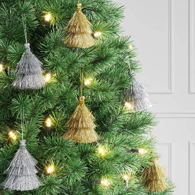 5" Christmas Mini Tassel Ornament Set - Wondershop™ 1 5" Christmas Mini Tassel Ornament Set - Wondershop™