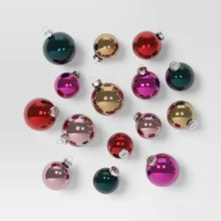 42pc Round Glass Christmas Tree Ornament Set - Wondershop™ -Wondershop Sales GUEST ff871045 f937 4db3 bb65 07bf1aab607f