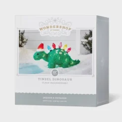 15" Incandescent Tinsel Dinosaur With Santa Hat Christmas Novelty Sculpture Light - Wondershop™ -Wondershop Sales GUEST ff89238c a5d4 4a7e b1fc eac9f99c2c96