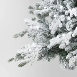 7.5' Pre-Lit Flocked Balsam Artificial Christmas Tree With Power Pole And Foot Pedal - Wondershop™ 6 7.5' Pre-Lit Flocked Balsam Artificial Christmas Tree With Power Pole And Foot Pedal - Wondershop™ -Wondershop Sales GUEST ffee2525 85b0 4d01 b32a 01254b4d143b